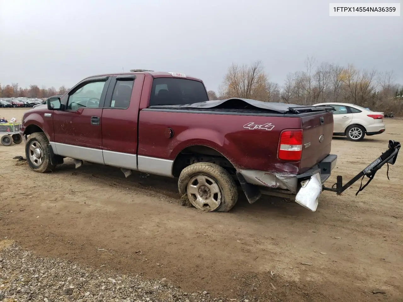 1FTPX14554NA36359 2004 Ford F150