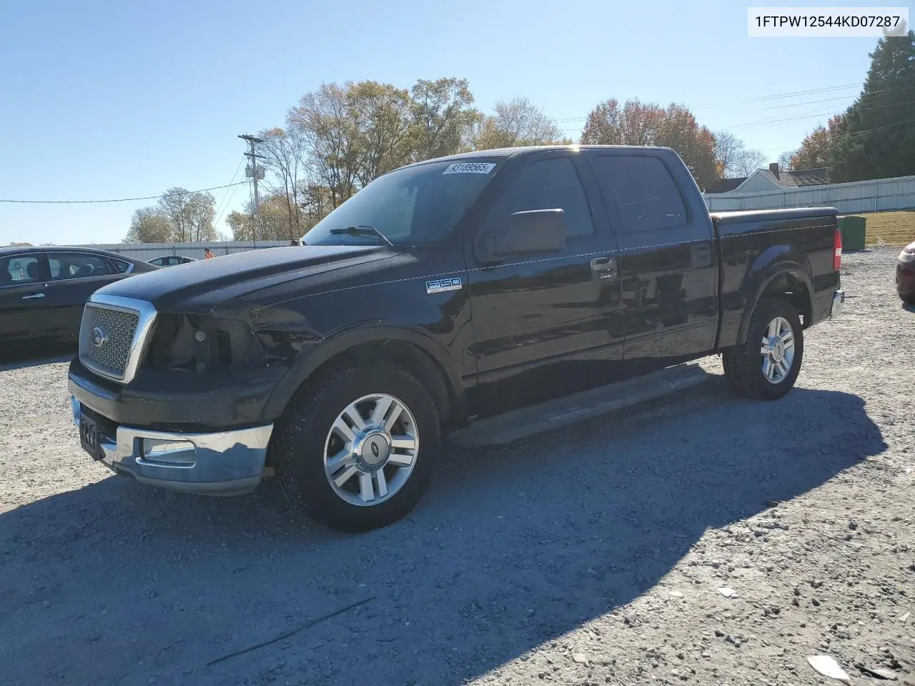 1FTPW12544KD07287 2004 Ford F150 Supercrew