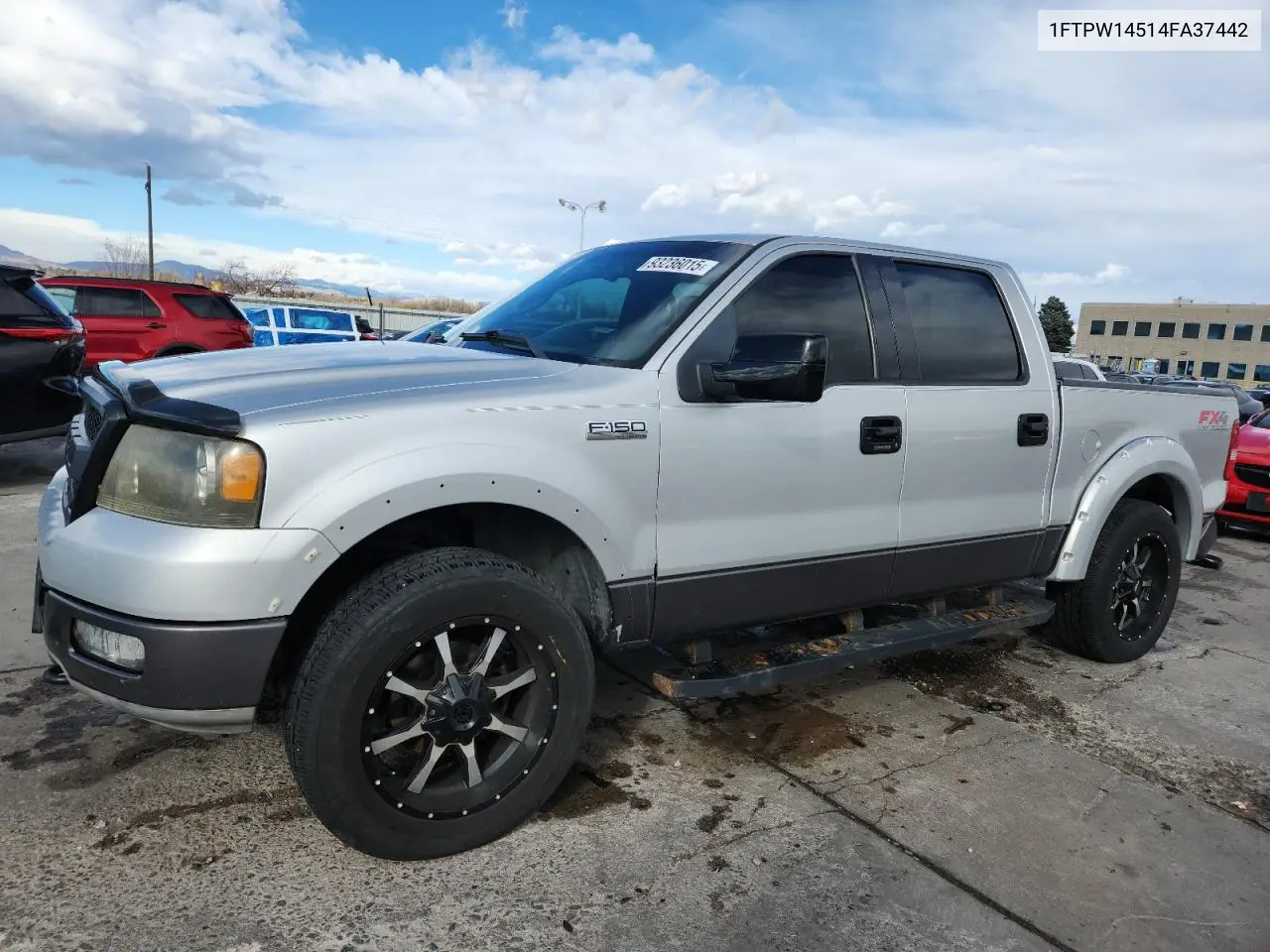 1FTPW14514FA37442 2004 Ford F150 Supercrew