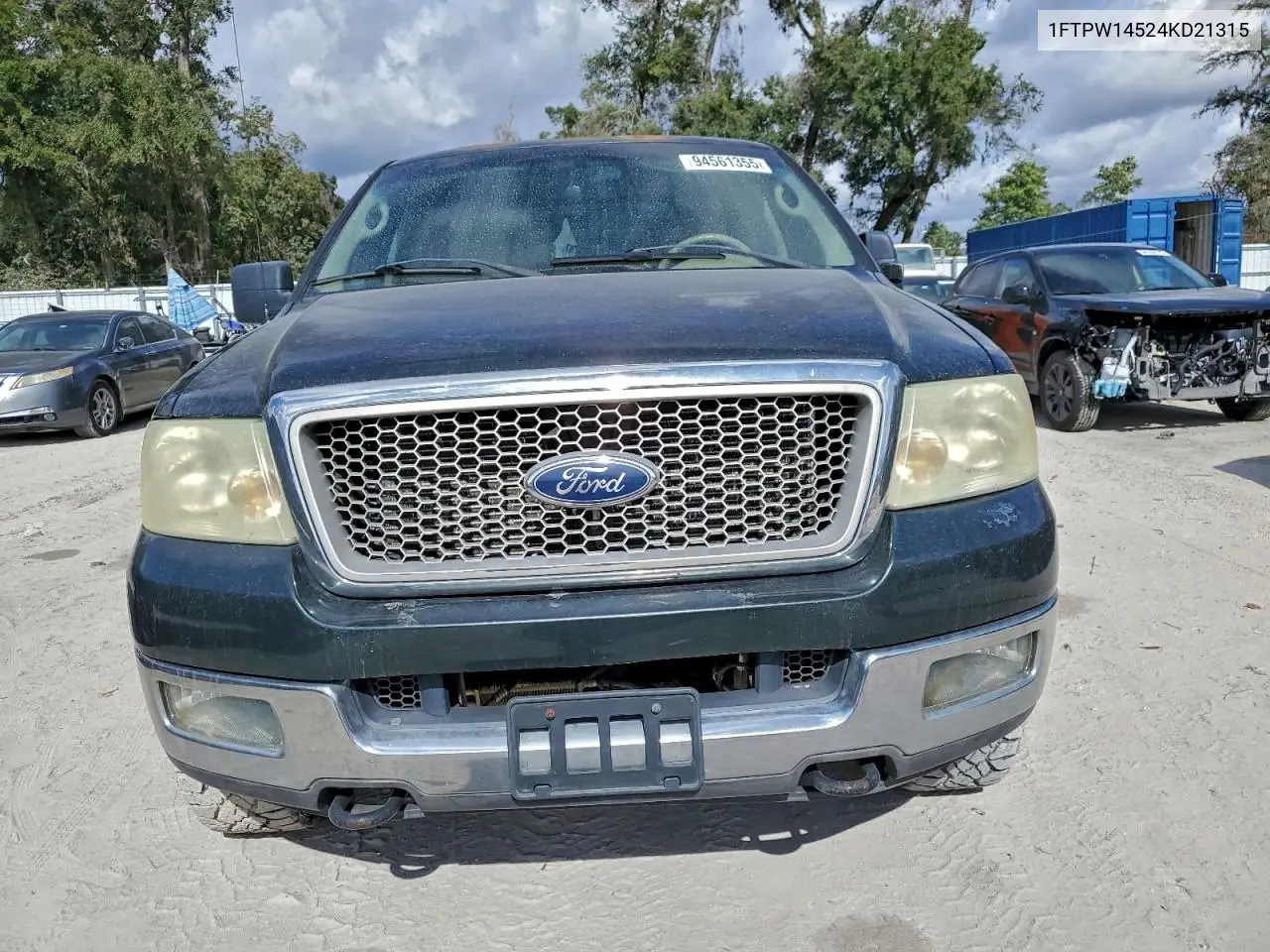 1FTPW14524KD21315 2004 Ford F150 Supercrew