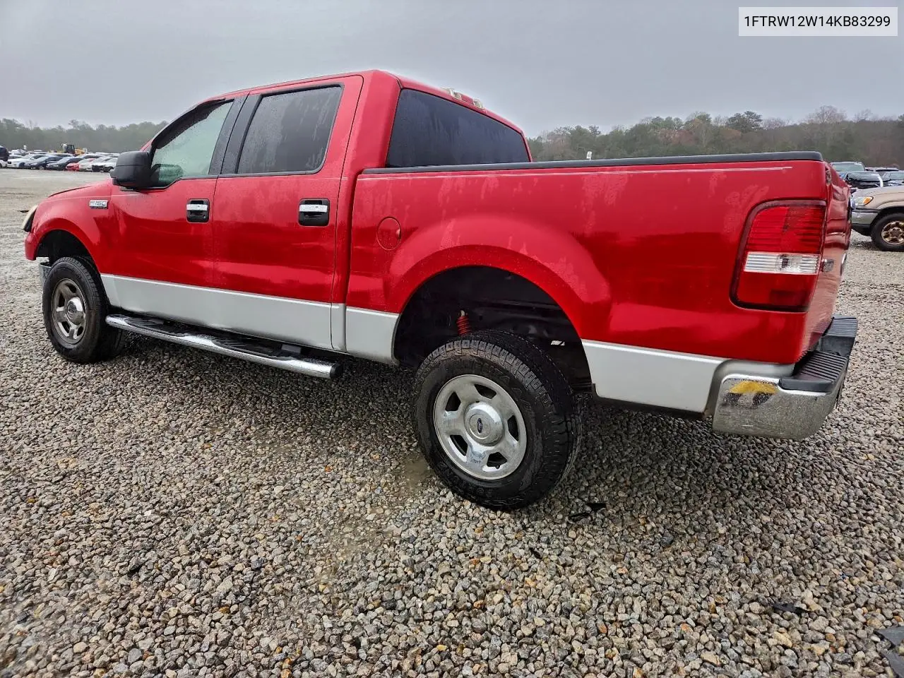 1FTRW12W14KB83299 2004 Ford F150 Supercrew