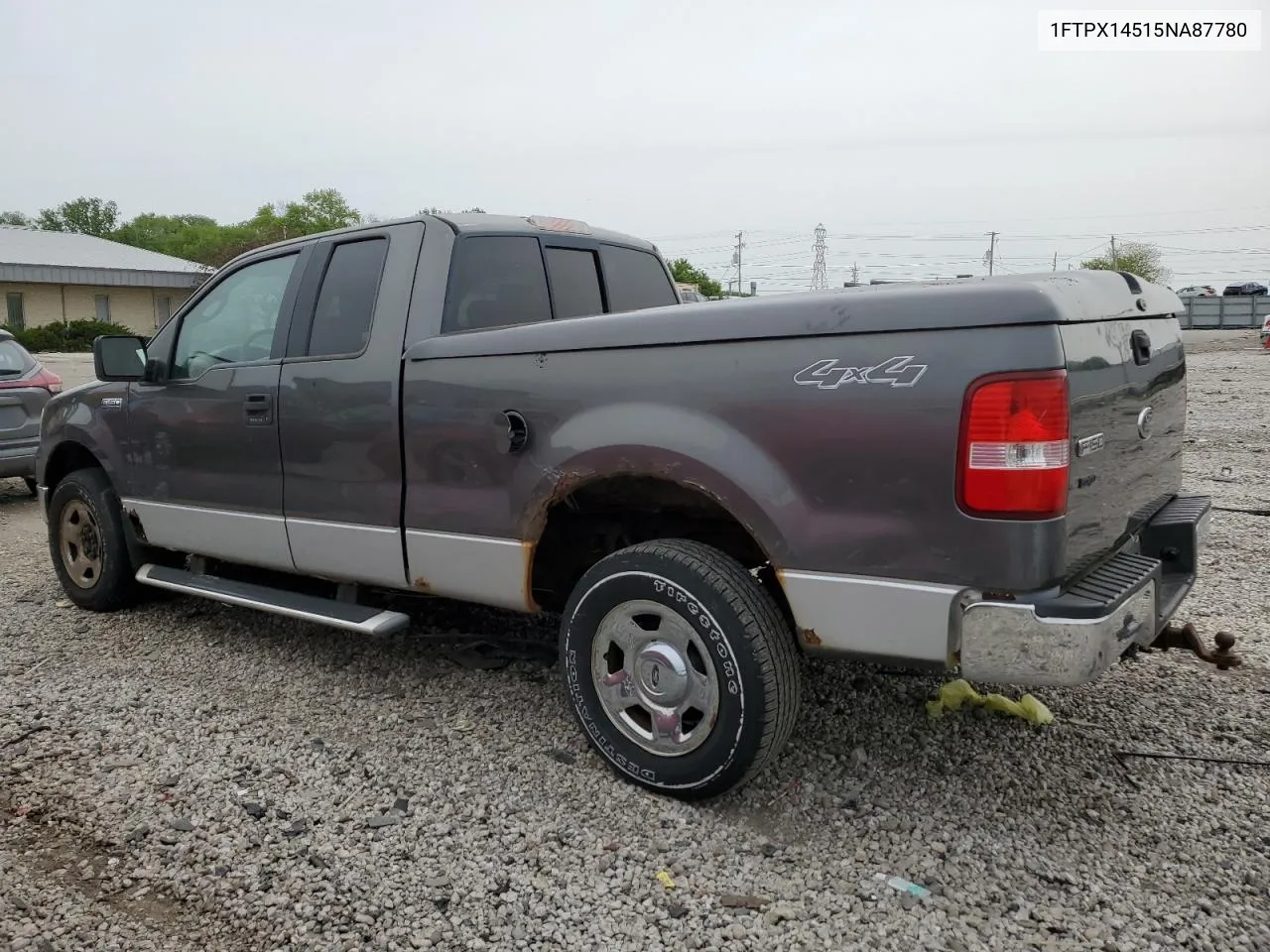 2005 Ford F150 VIN: 1FTPX14515NA87780 Lot: 56505324