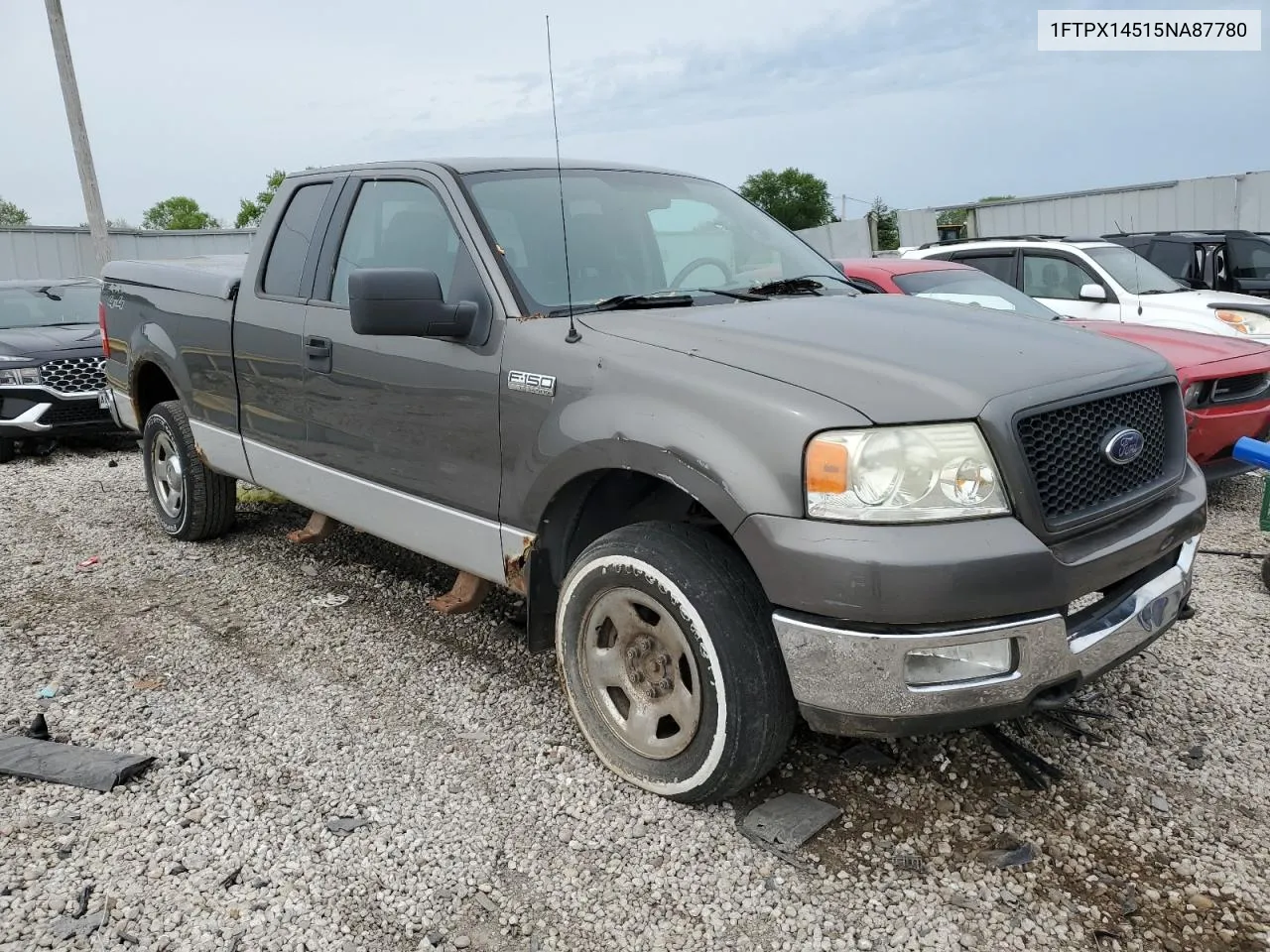 2005 Ford F150 VIN: 1FTPX14515NA87780 Lot: 56505324