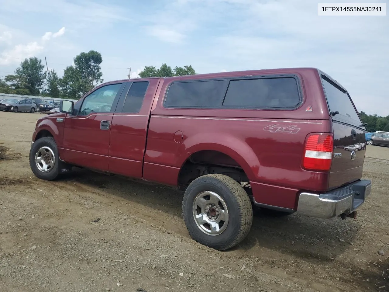 2005 Ford F150 VIN: 1FTPX14555NA30241 Lot: 65003644