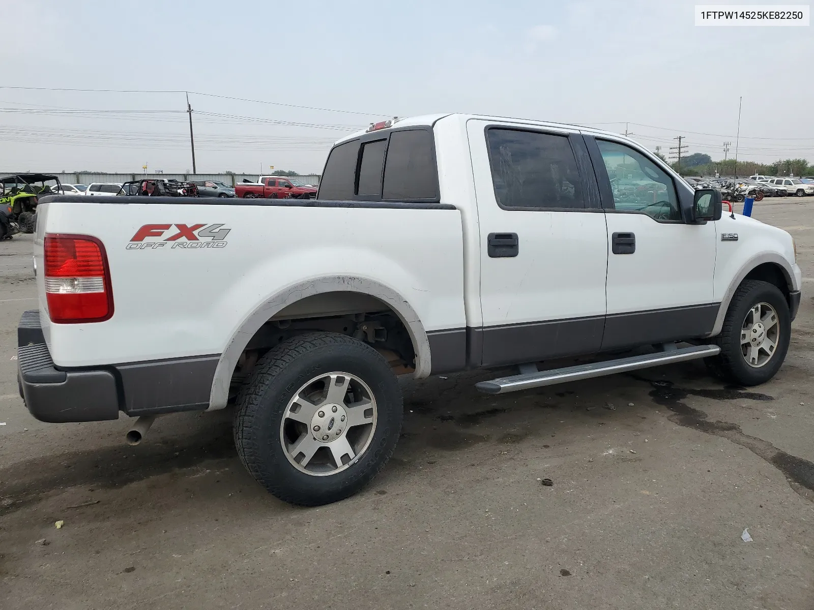 2005 Ford F150 Supercrew VIN: 1FTPW14525KE82250 Lot: 66993684