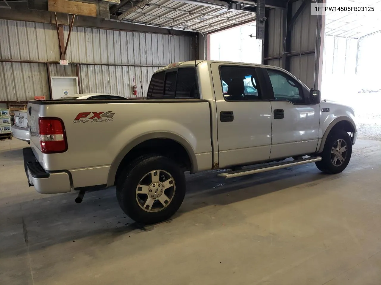 1FTPW14505FB03125 2005 Ford F150 Supercrew