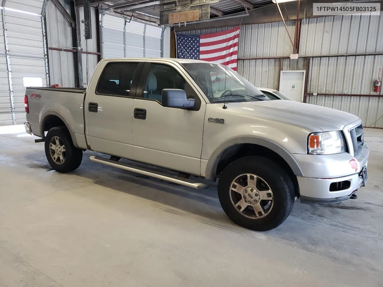 2005 Ford F150 Supercrew VIN: 1FTPW14505FB03125 Lot: 71066944