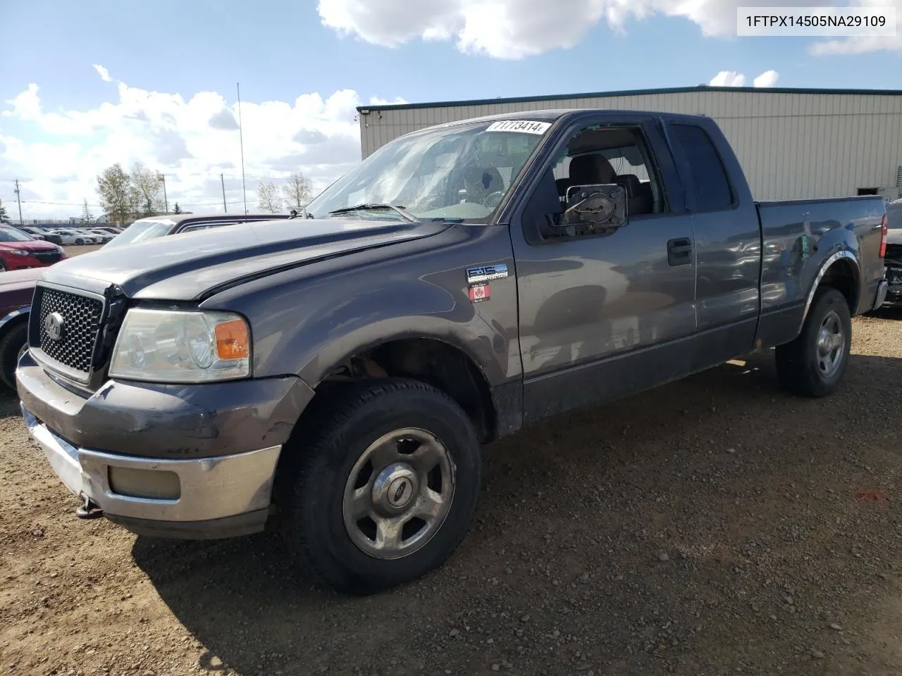 2005 Ford F150 VIN: 1FTPX14505NA29109 Lot: 71773414