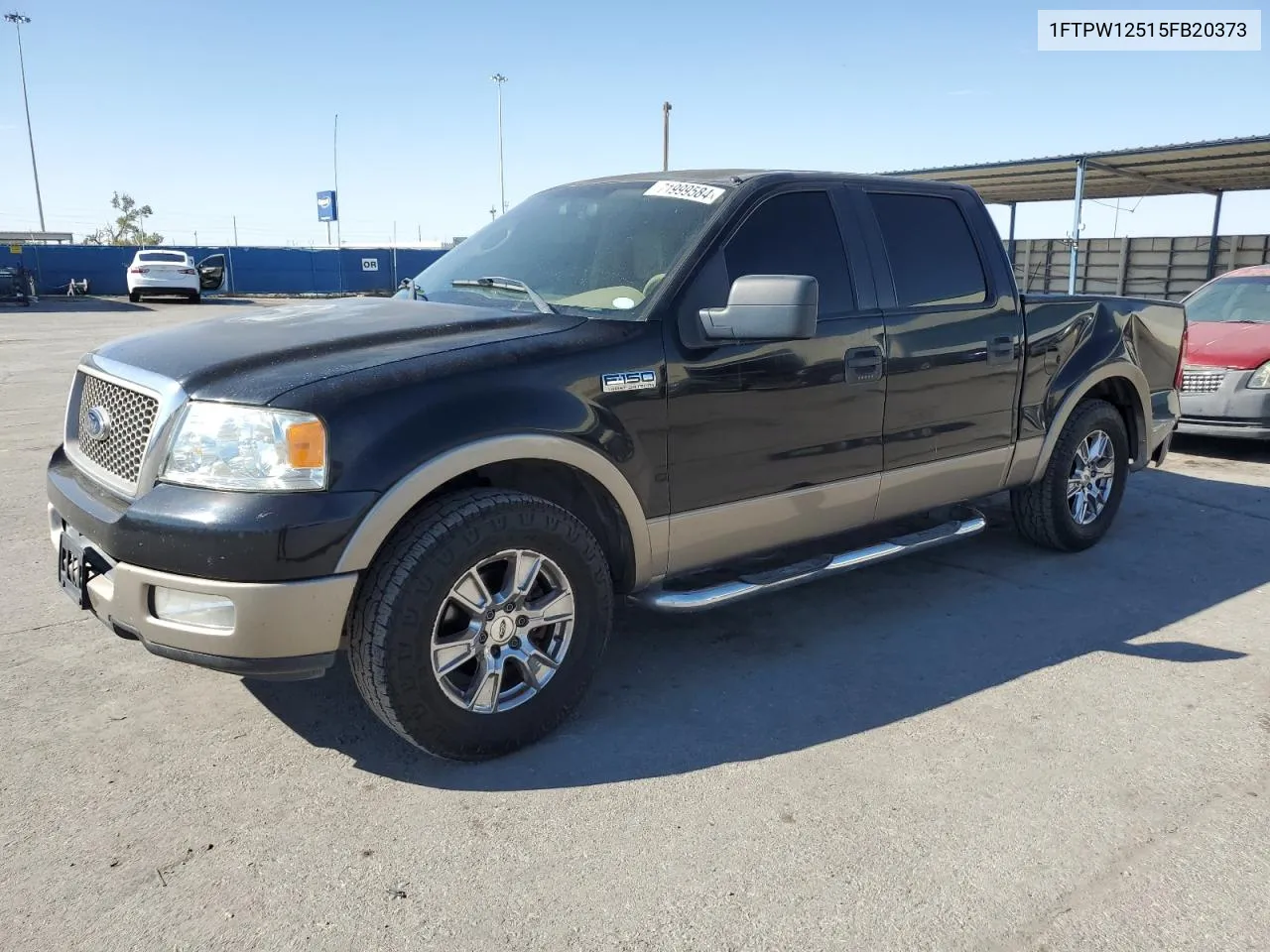 2005 Ford F150 Supercrew VIN: 1FTPW12515FB20373 Lot: 71999584