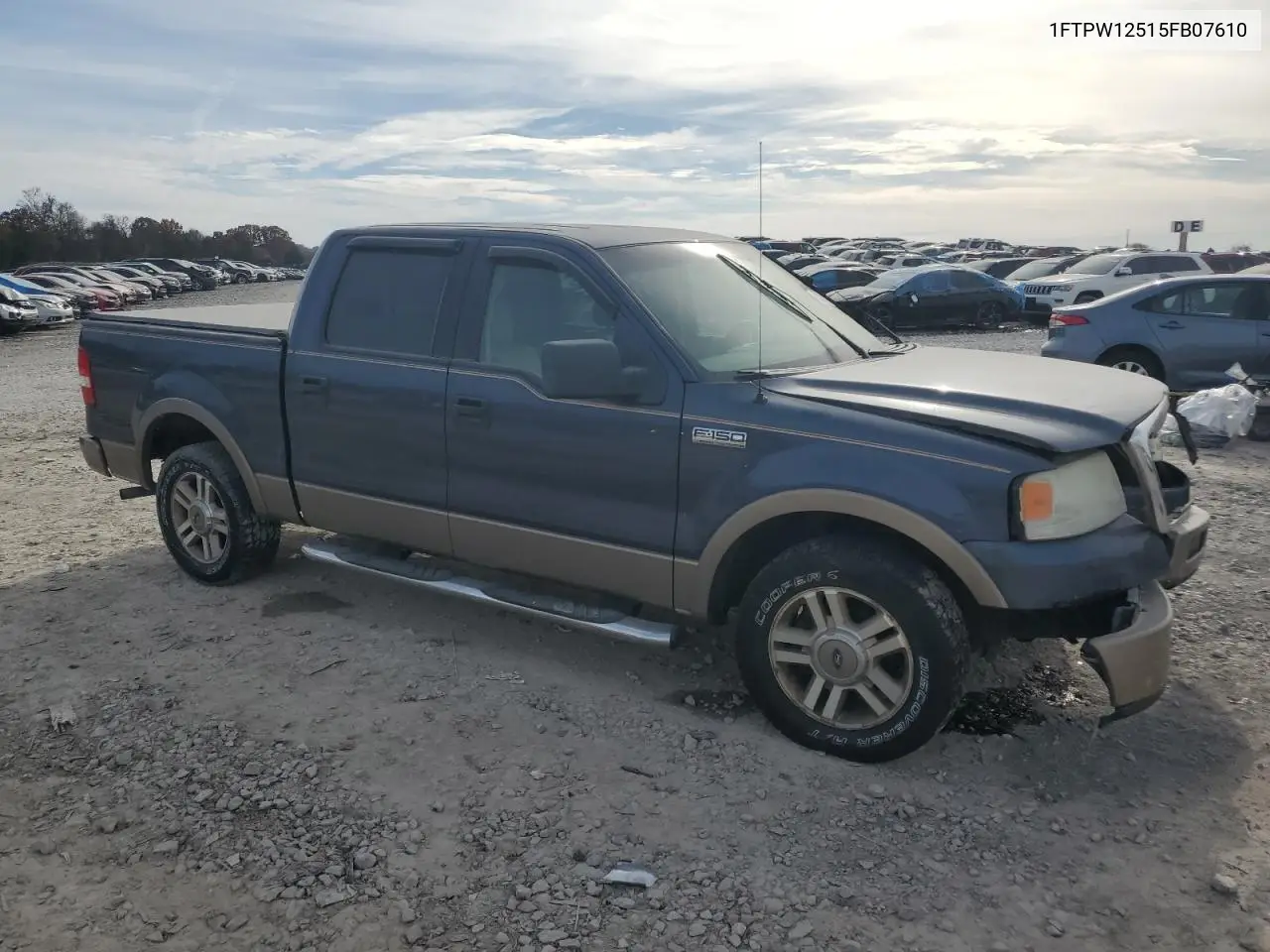 1FTPW12515FB07610 2005 Ford F150 Supercrew