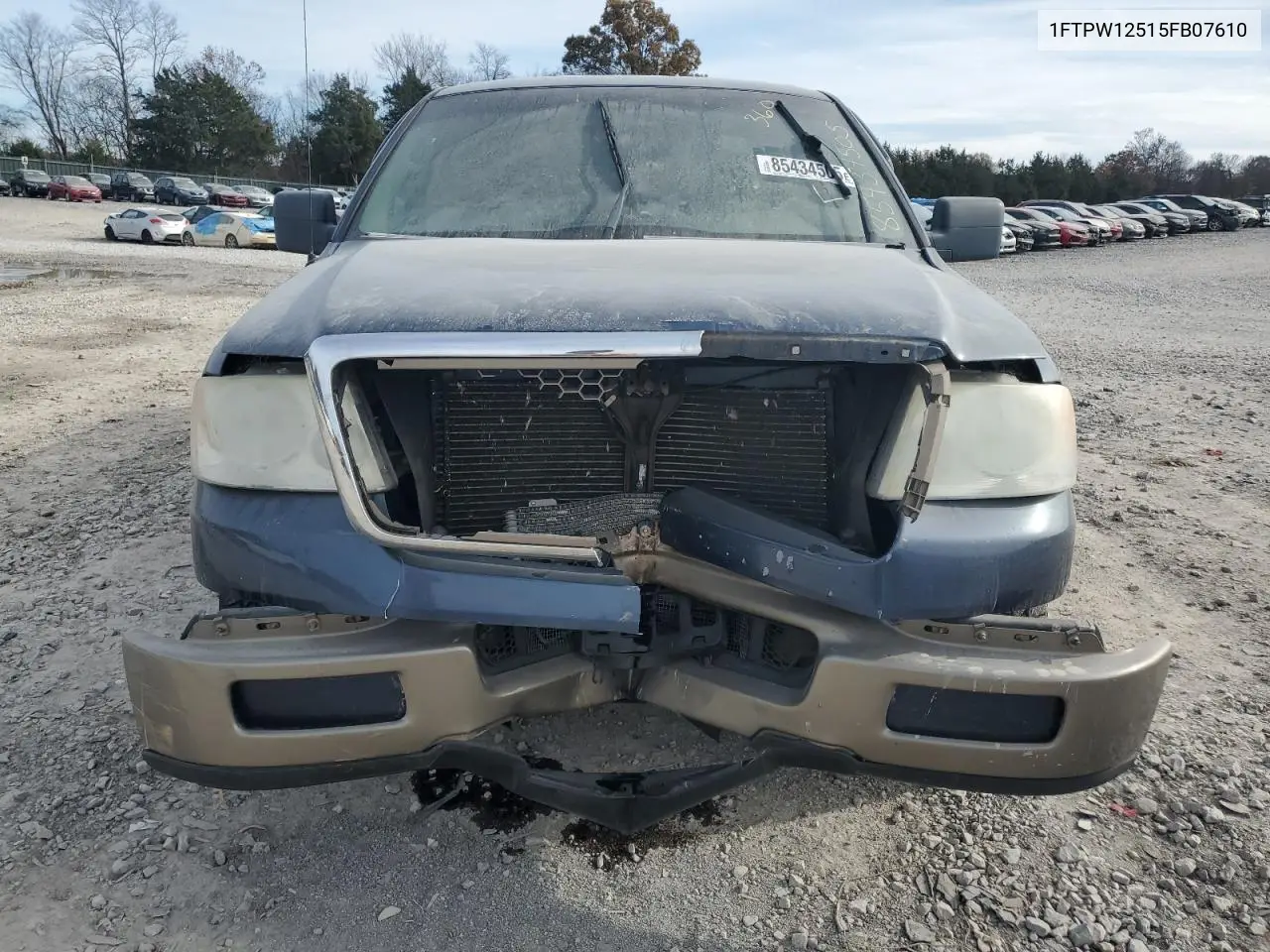 1FTPW12515FB07610 2005 Ford F150 Supercrew