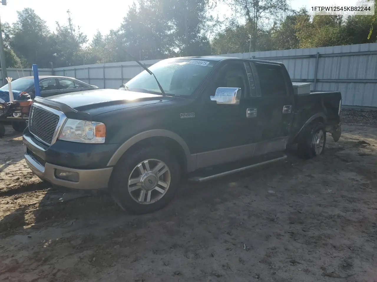 1FTPW12545KB82244 2005 Ford F150 Supercrew
