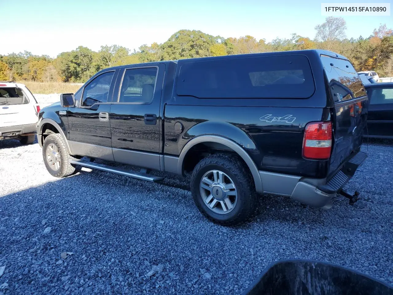 1FTPW14515FA10890 2005 Ford F150 Supercrew