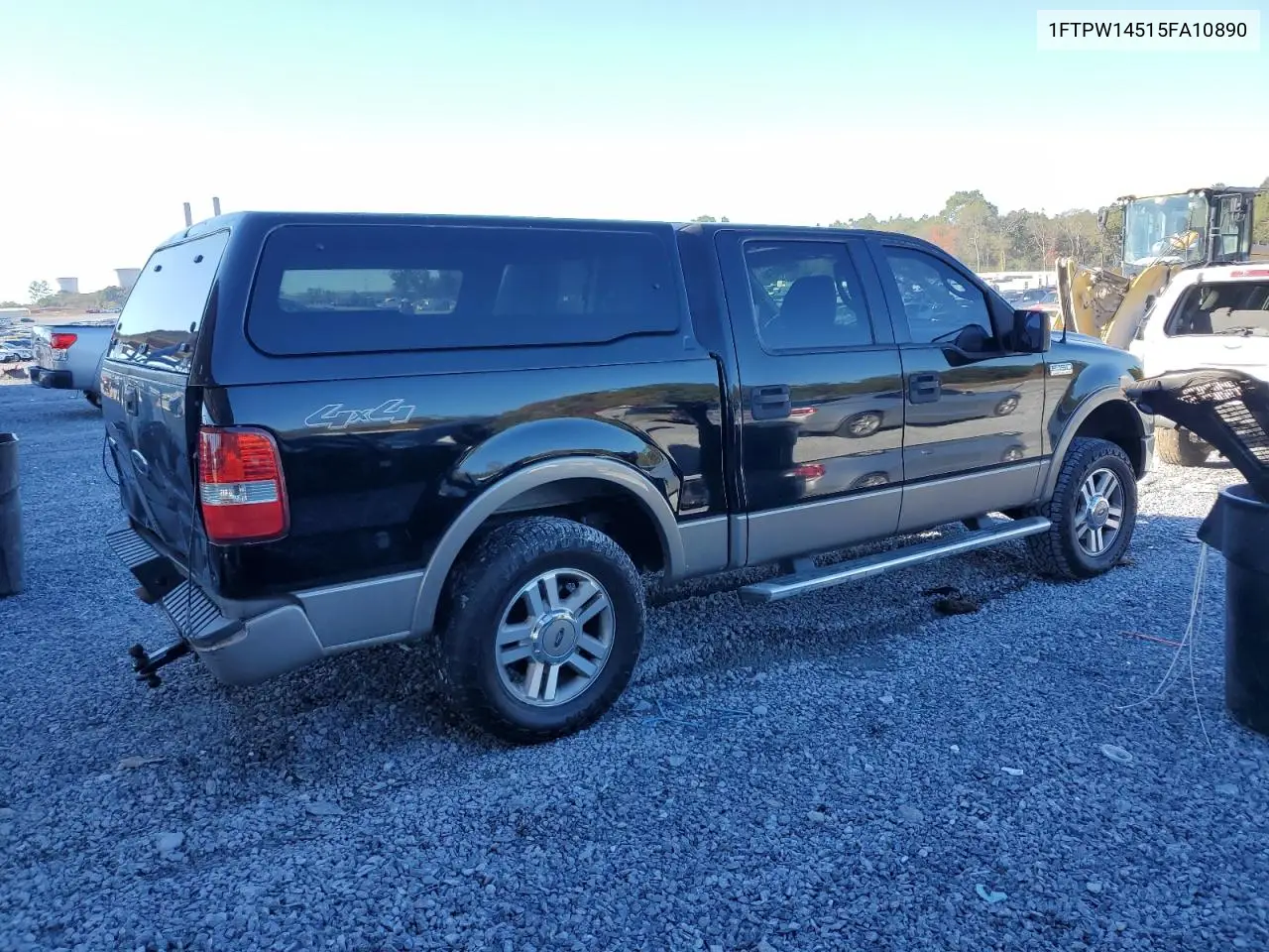 1FTPW14515FA10890 2005 Ford F150 Supercrew