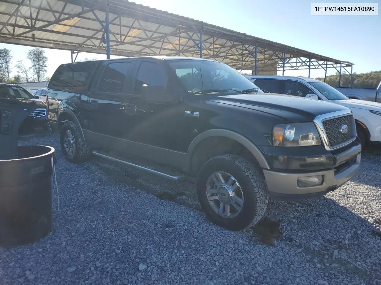 1FTPW14515FA10890 2005 Ford F150 Supercrew