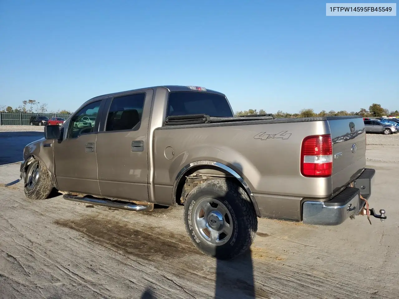 1FTPW14595FB45549 2005 Ford F150 Supercrew