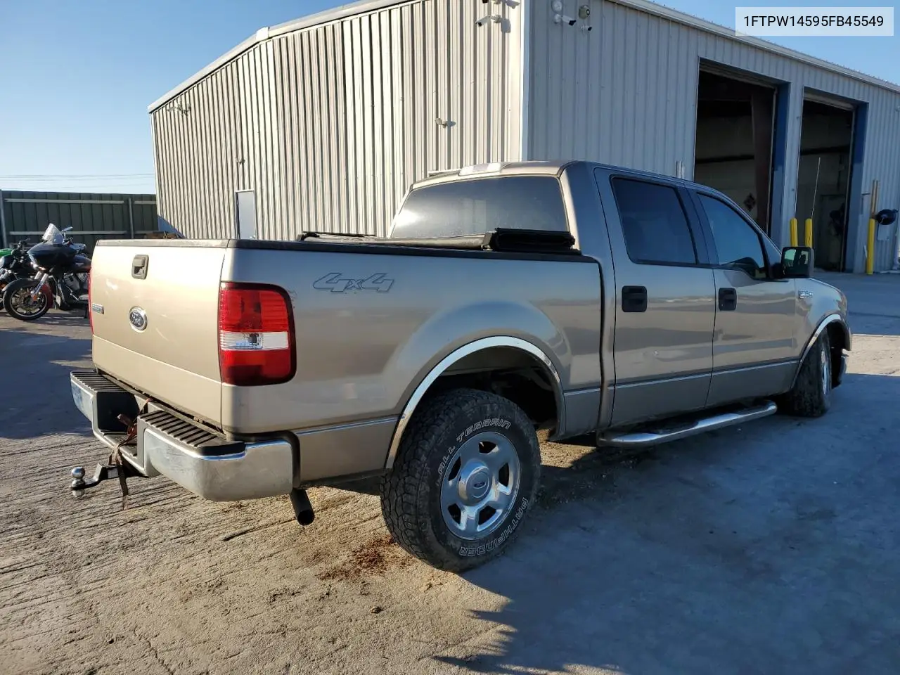1FTPW14595FB45549 2005 Ford F150 Supercrew