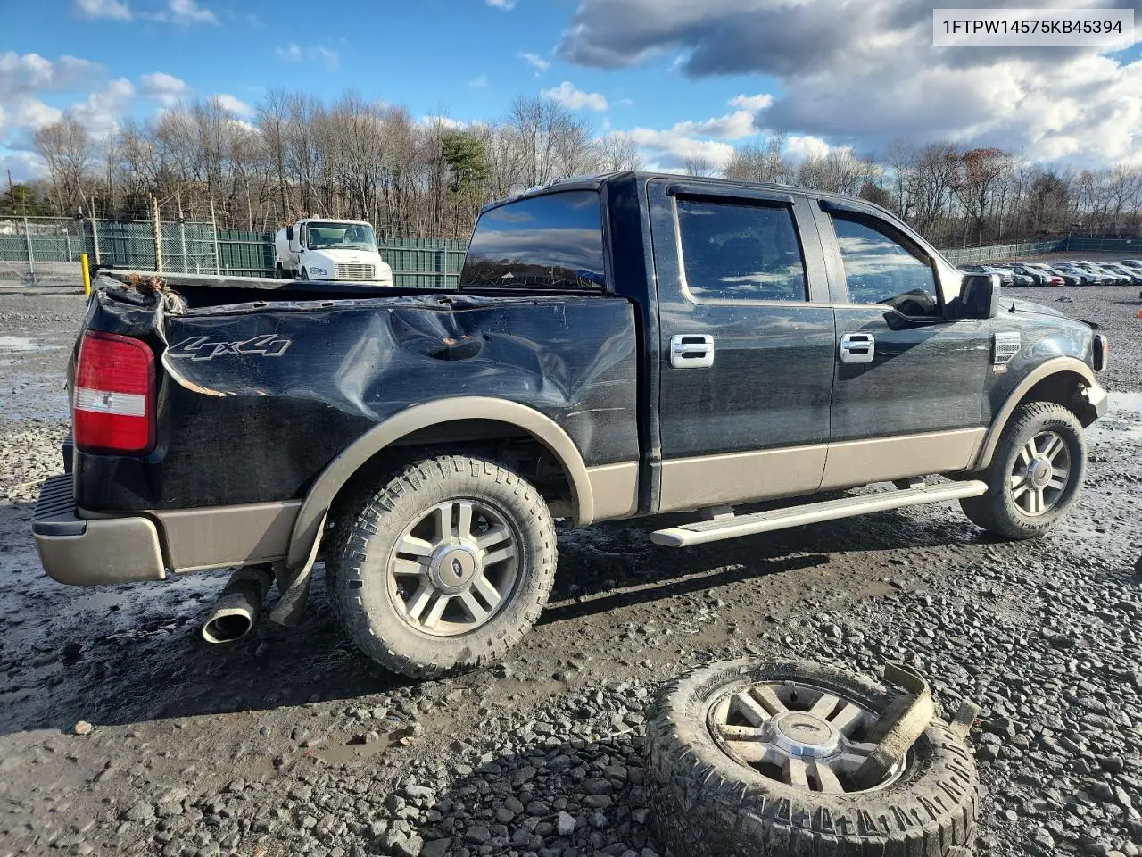 1FTPW14575KB45394 2005 Ford F150 Supercrew