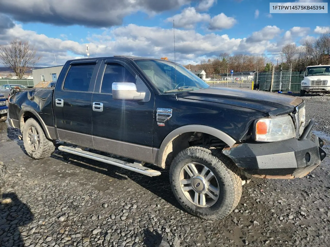 1FTPW14575KB45394 2005 Ford F150 Supercrew