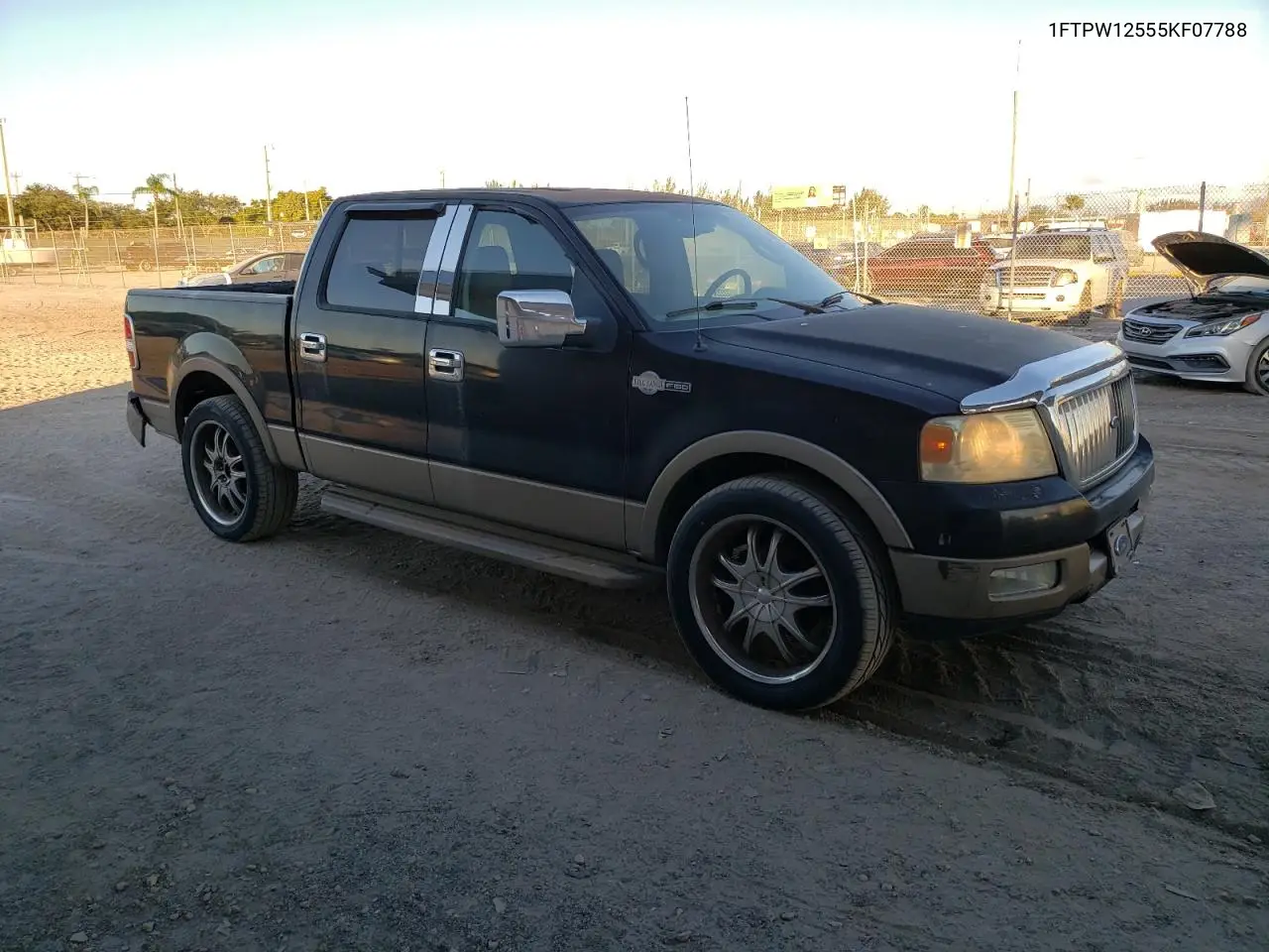 1FTPW12555KF07788 2005 Ford F150 Supercrew