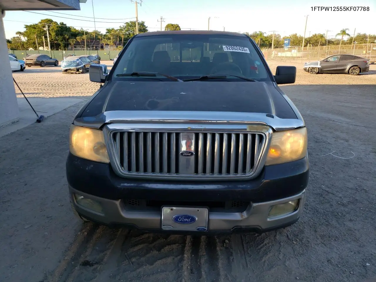 1FTPW12555KF07788 2005 Ford F150 Supercrew
