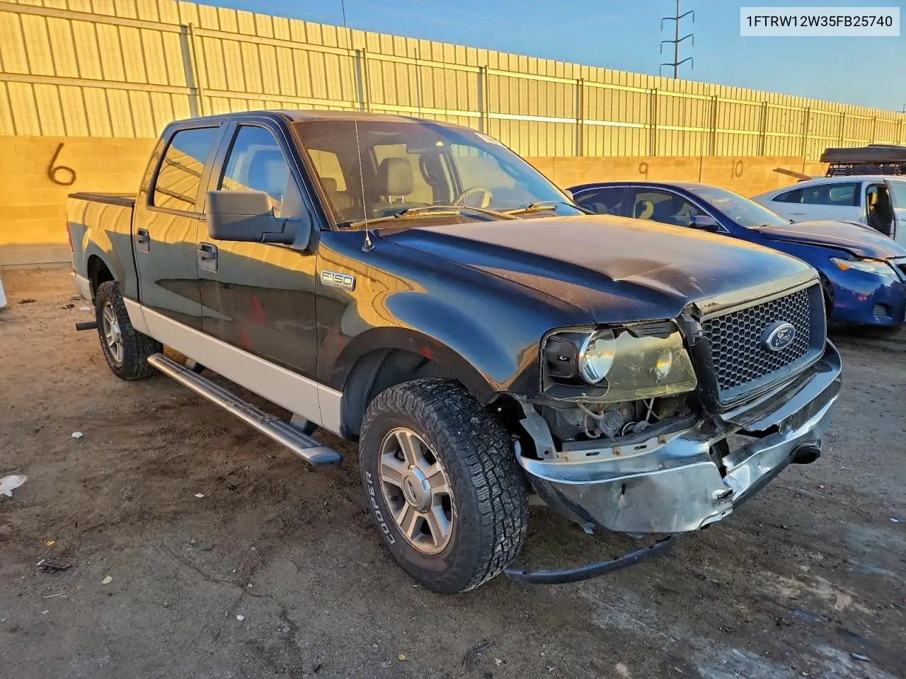 1FTRW12W35FB25740 2005 Ford F150 Supercrew