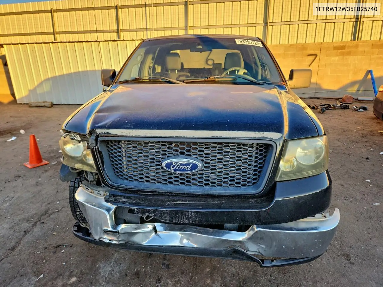 1FTRW12W35FB25740 2005 Ford F150 Supercrew