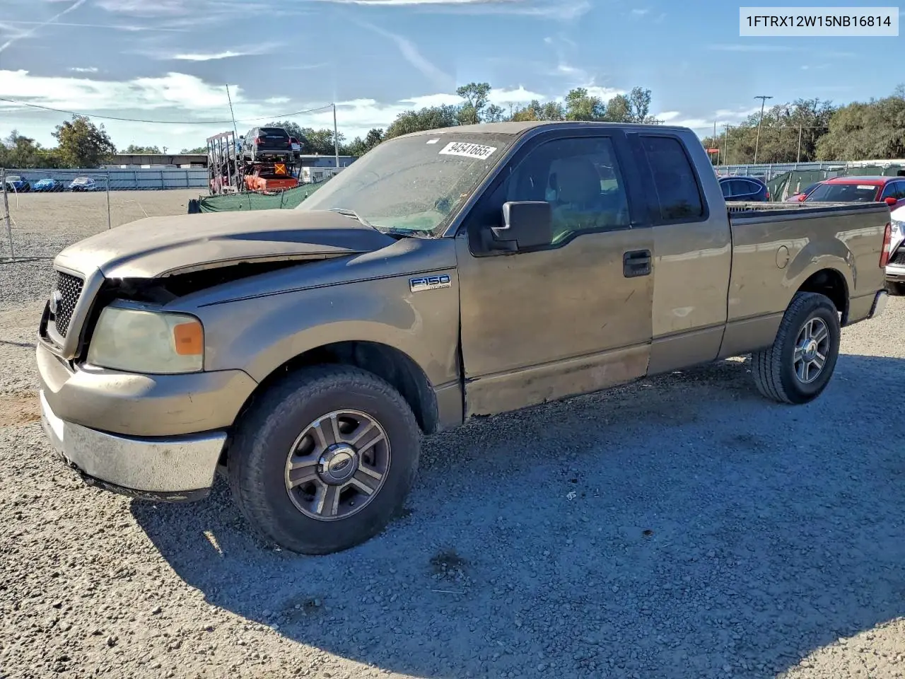 1FTRX12W15NB16814 2005 Ford F150