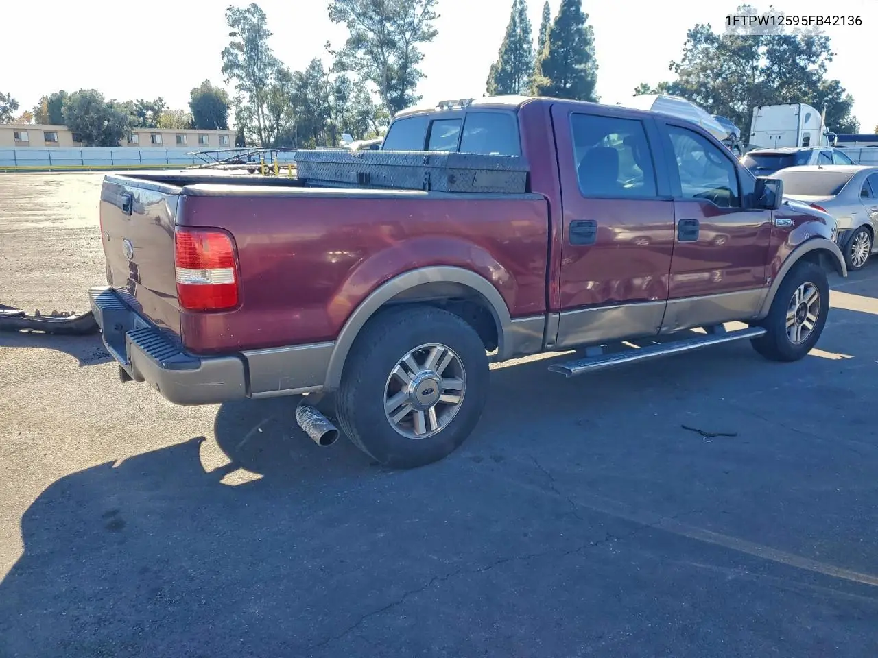 1FTPW12595FB42136 2005 Ford F150 Supercrew