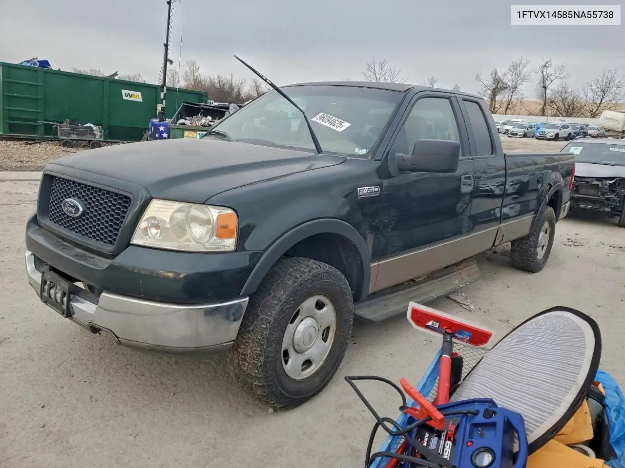 1FTVX14585NA55738 2005 Ford F150