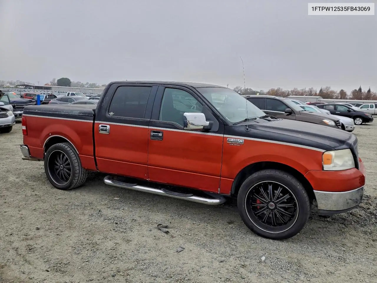 1FTPW12535FB43069 2005 Ford F150 Supercrew