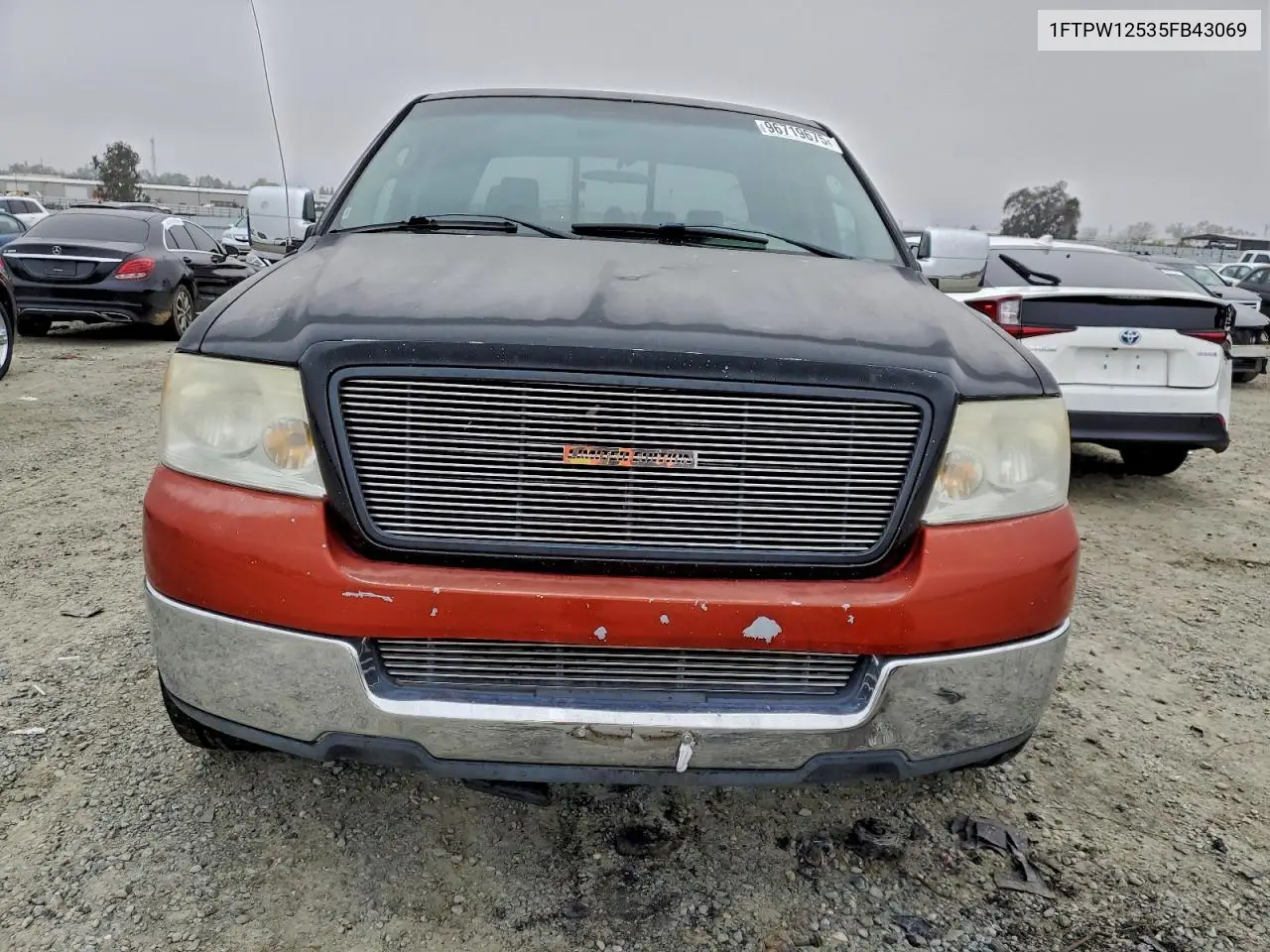 1FTPW12535FB43069 2005 Ford F150 Supercrew