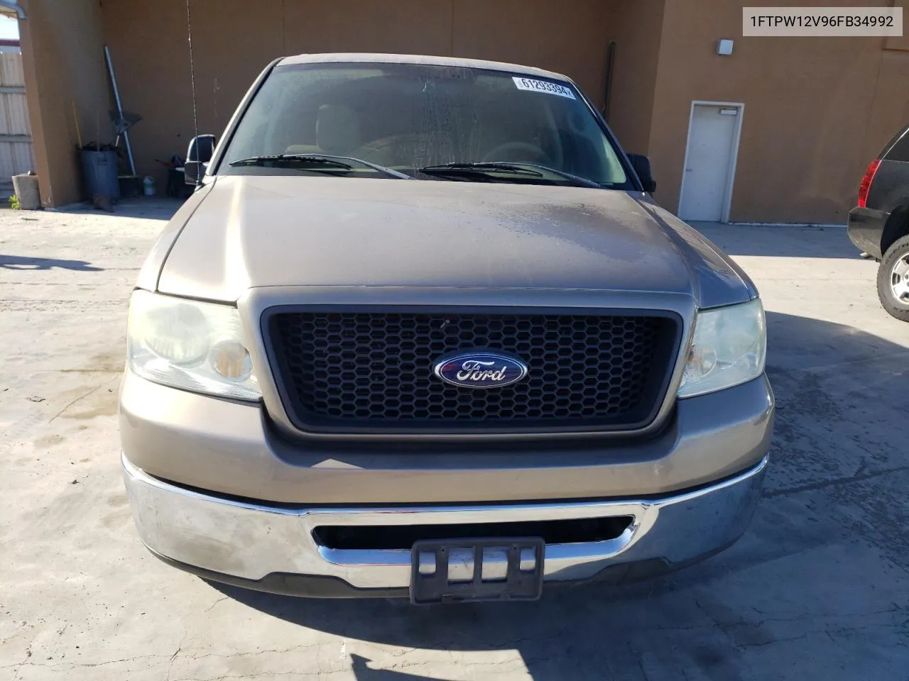 2006 Ford F150 Supercrew VIN: 1FTPW12V96FB34992 Lot: 61293394