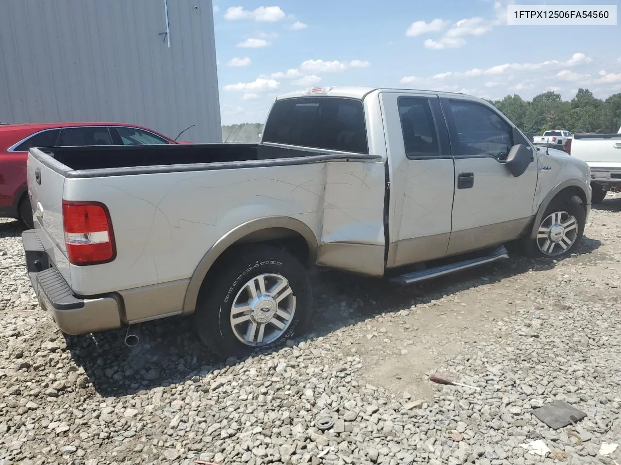 2006 Ford F150 VIN: 1FTPX12506FA54560 Lot: 67608354