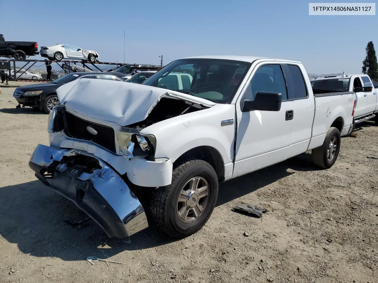 2006 Ford F150 VIN: 1FTPX14506NA51127 Lot: 69641504