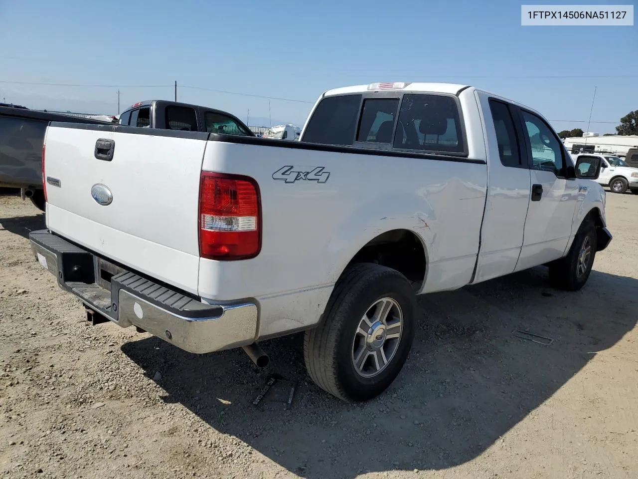 2006 Ford F150 VIN: 1FTPX14506NA51127 Lot: 69641504