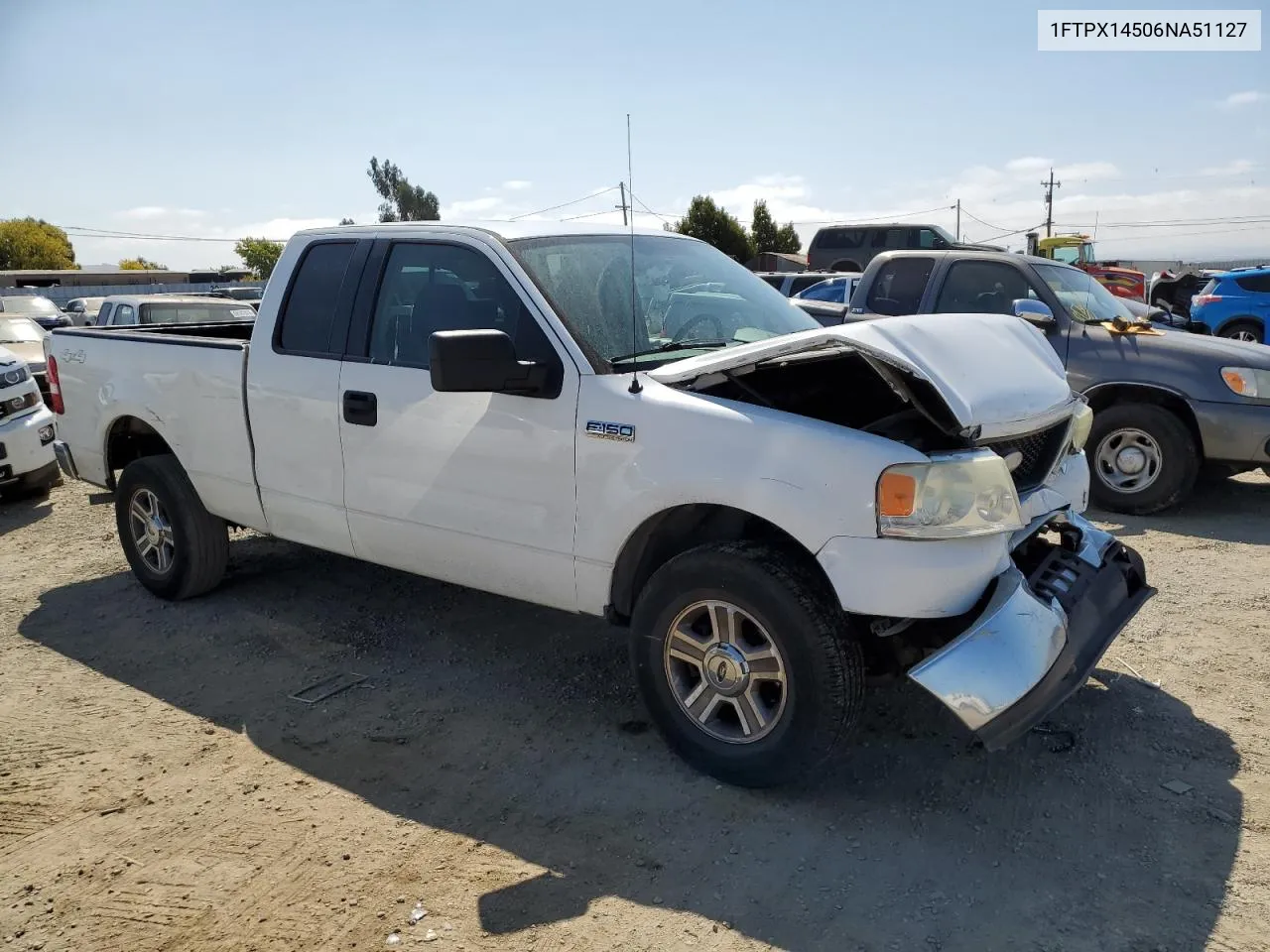 1FTPX14506NA51127 2006 Ford F150