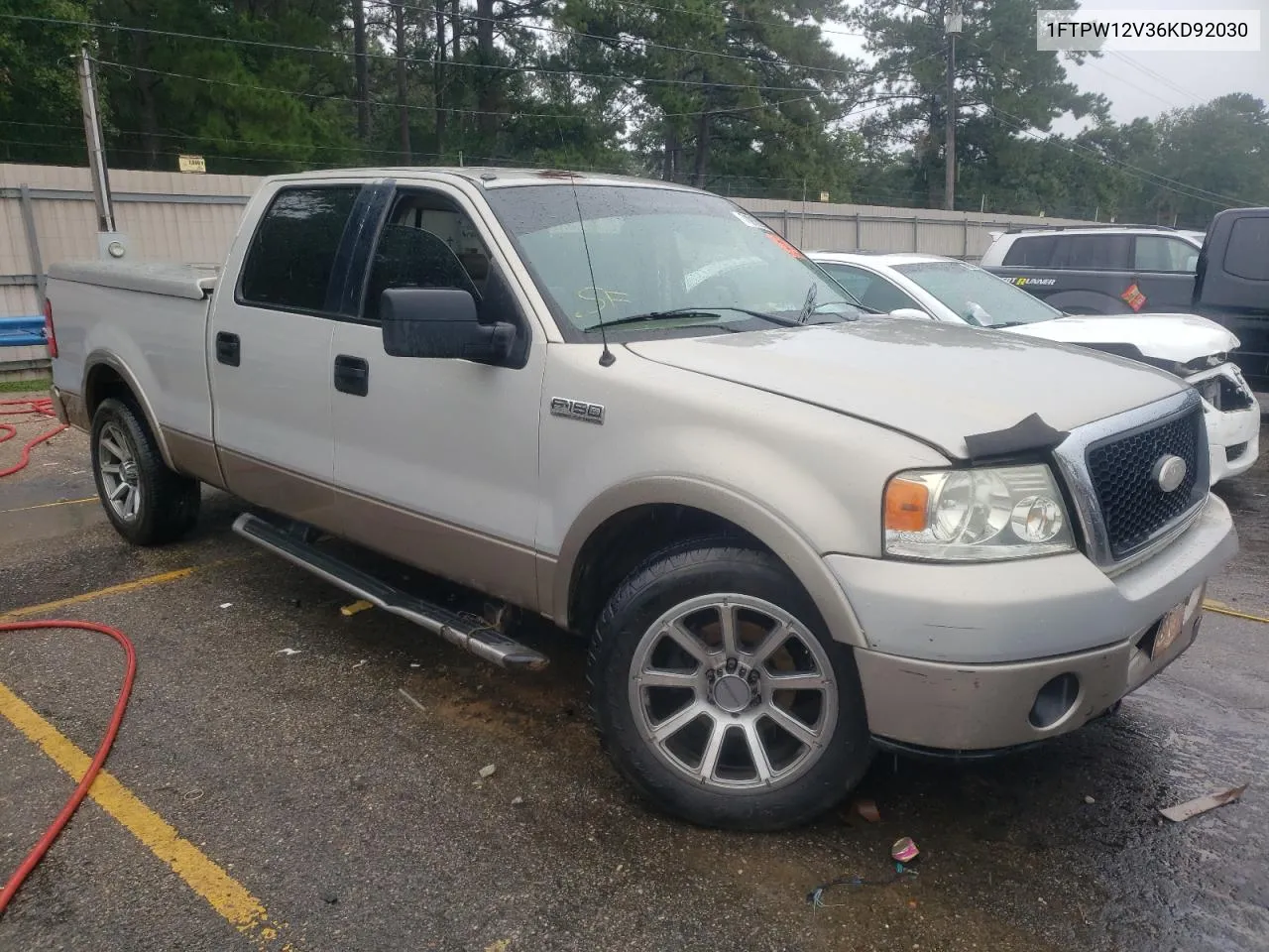 2006 Ford F150 Supercrew VIN: 1FTPW12V36KD92030 Lot: 71016314