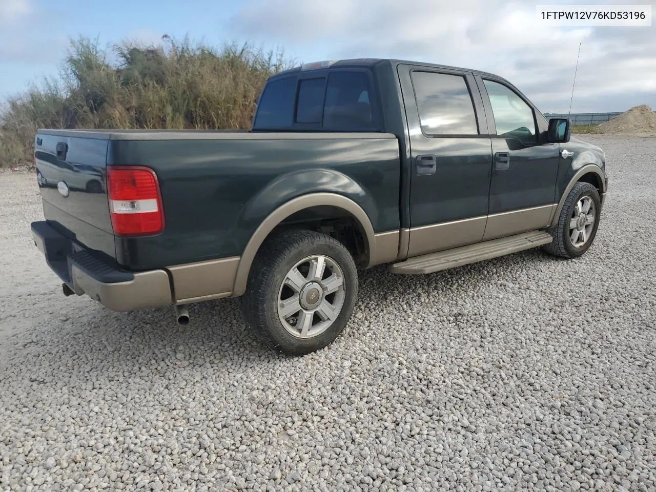 1FTPW12V76KD53196 2006 Ford F150 Supercrew