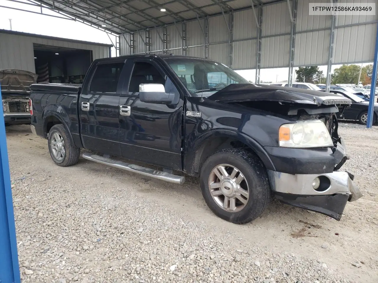 1FTPW12586KA93469 2006 Ford F150 Supercrew