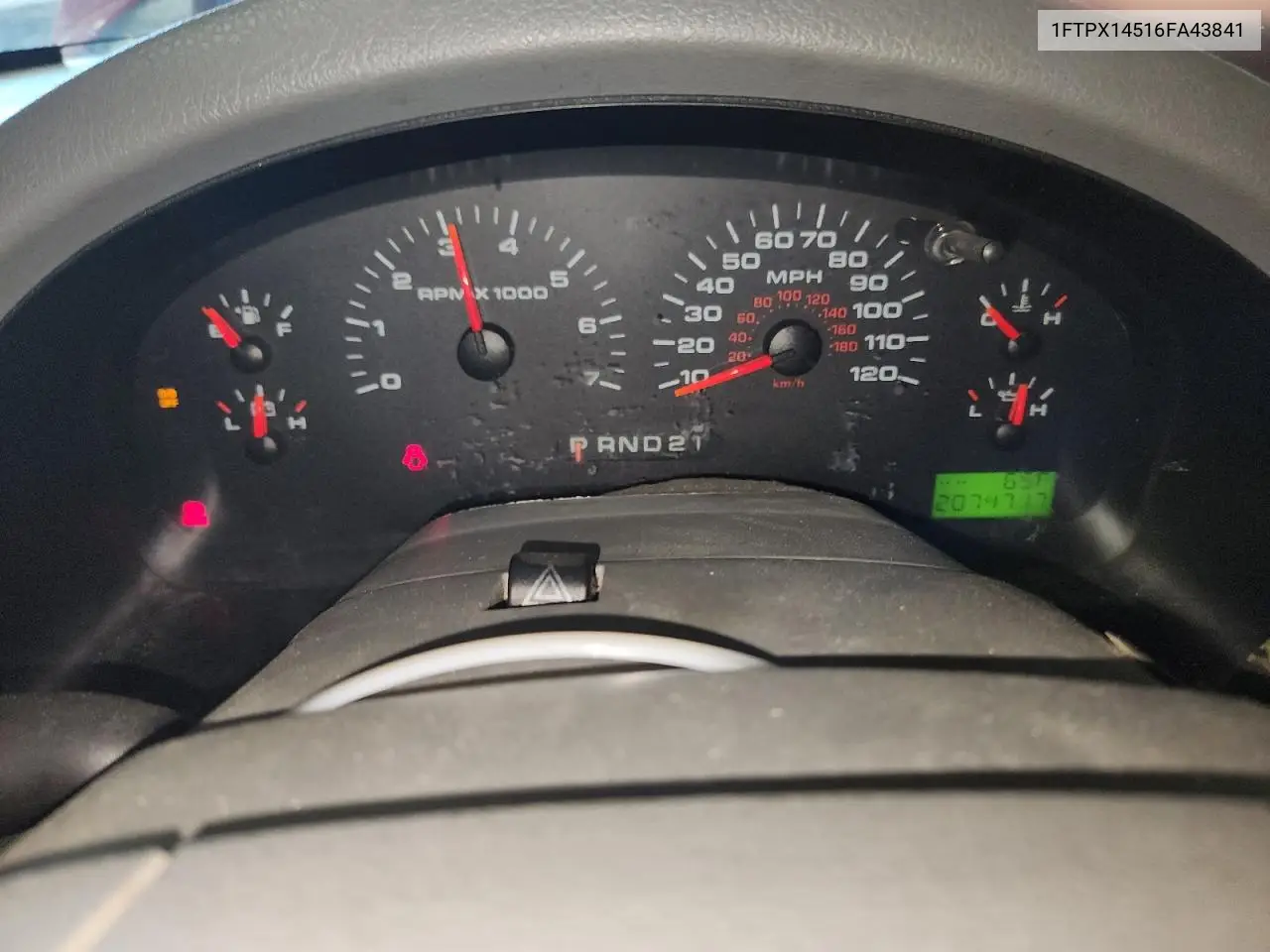 1FTPX14516FA43841 2006 Ford F150