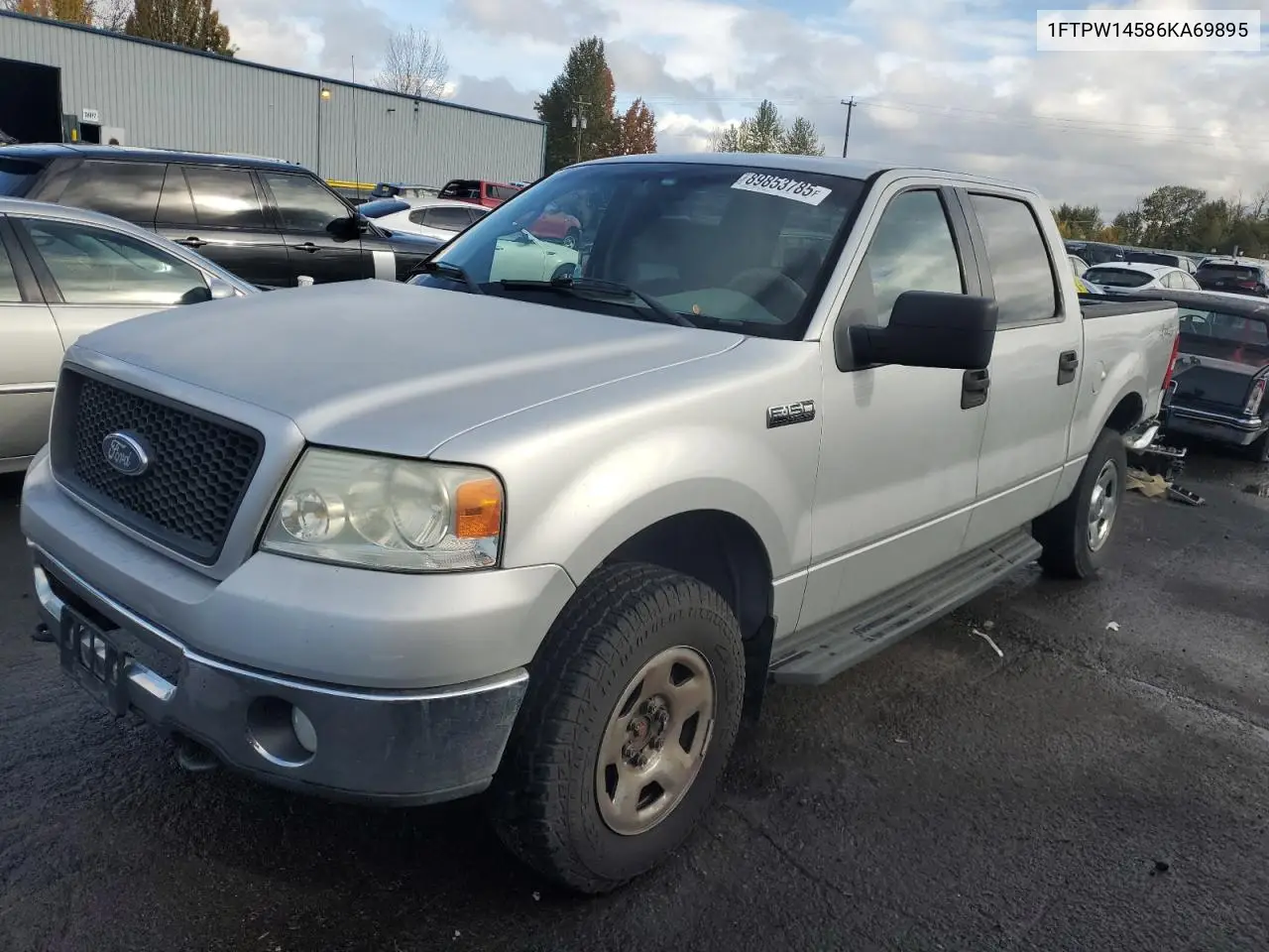 1FTPW14586KA69895 2006 Ford F150 Supercrew