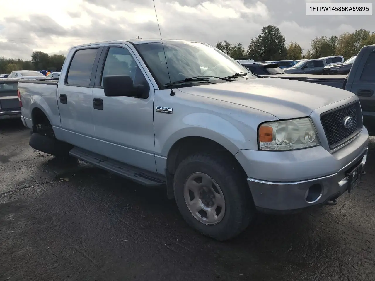 1FTPW14586KA69895 2006 Ford F150 Supercrew