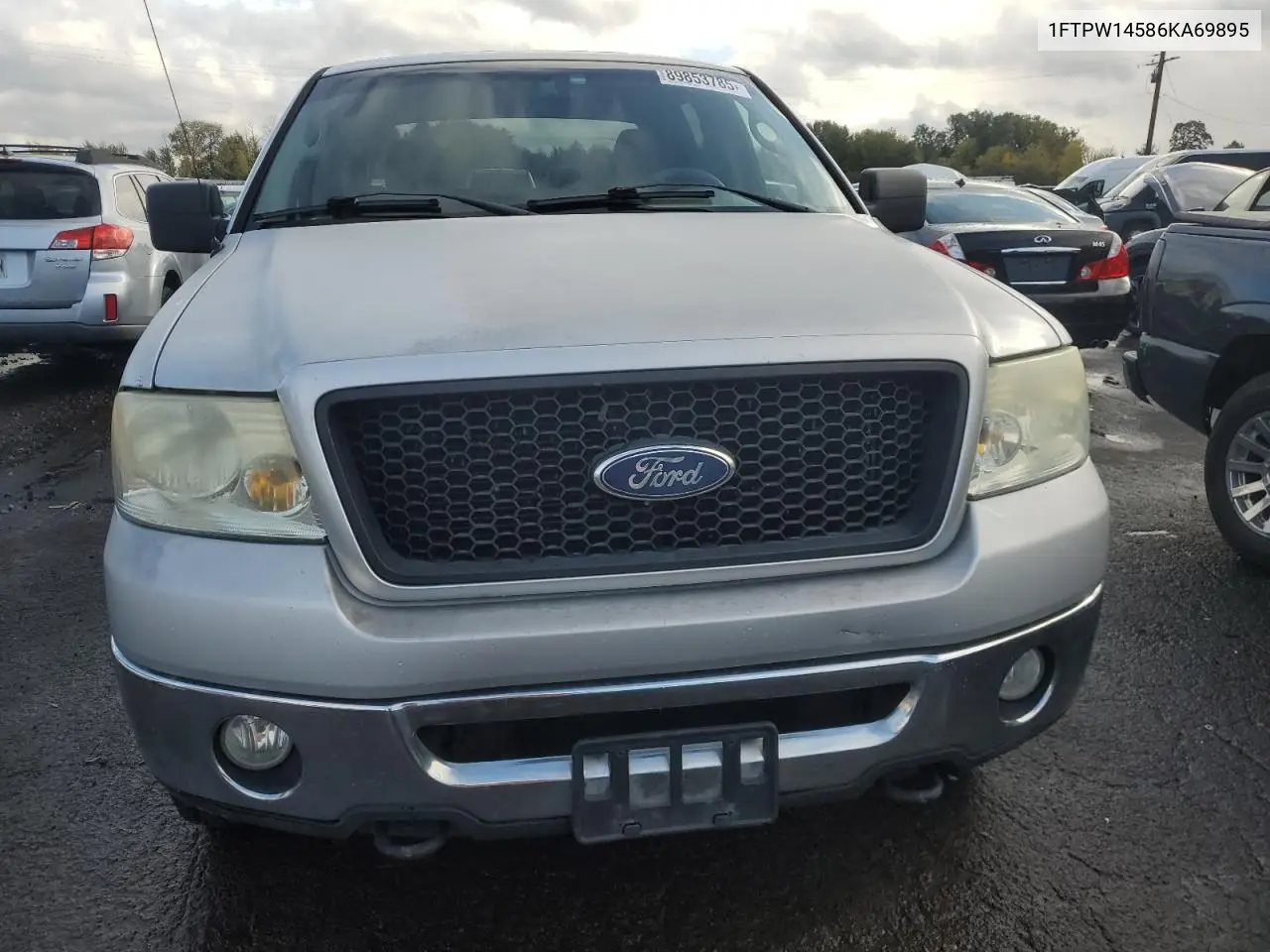 1FTPW14586KA69895 2006 Ford F150 Supercrew