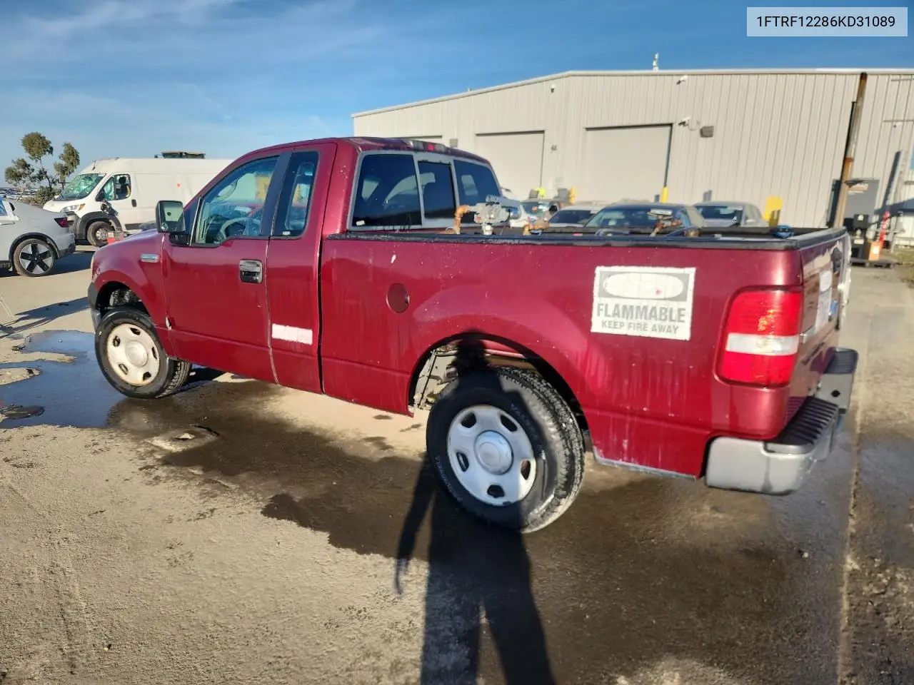 1FTRF12286KD31089 2006 Ford F150
