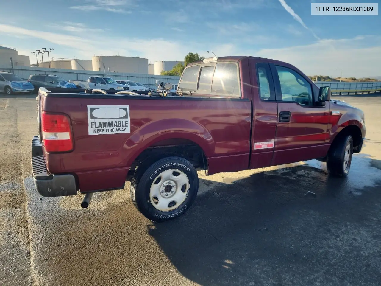 1FTRF12286KD31089 2006 Ford F150