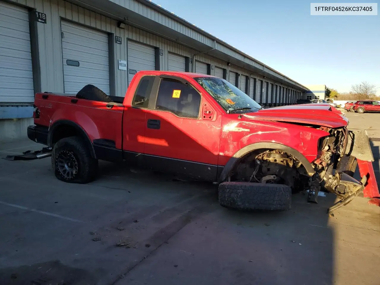 1FTRF04526KC37405 2006 Ford F150
