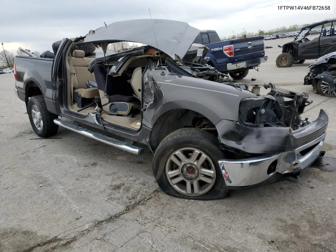 1FTPW14V46FB72658 2006 Ford F150 Supercrew