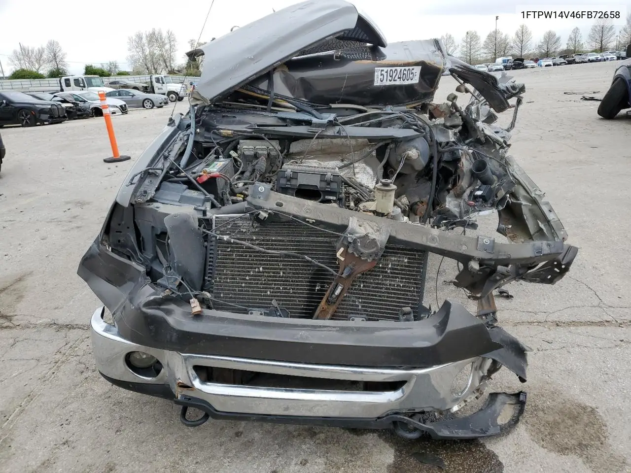 1FTPW14V46FB72658 2006 Ford F150 Supercrew
