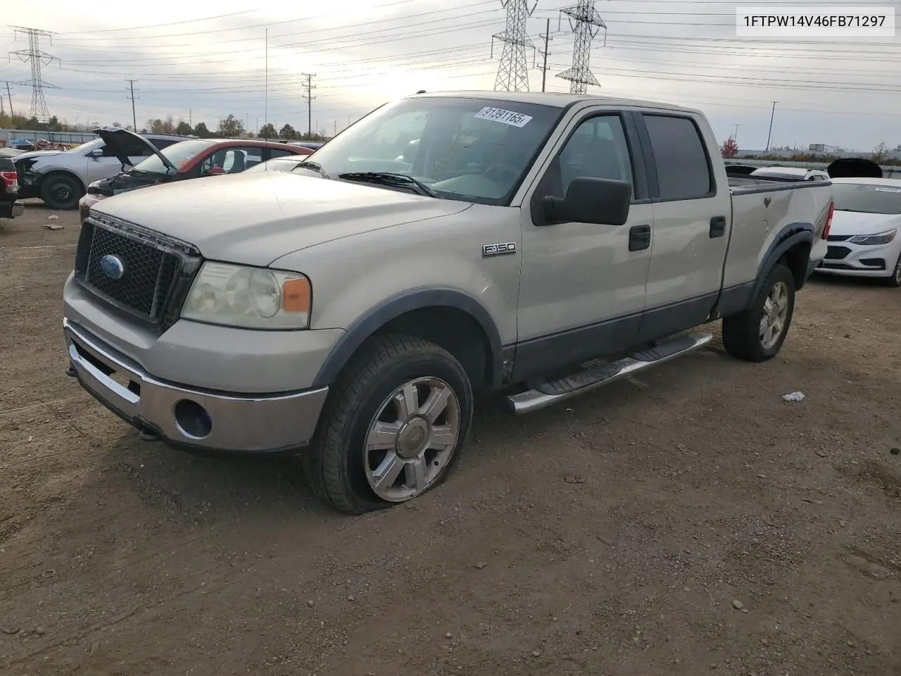 1FTPW14V46FB71297 2006 Ford F150 Supercrew